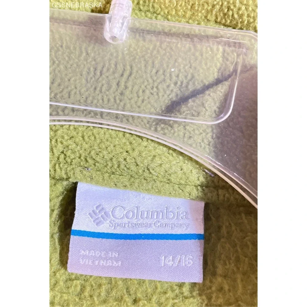 Columbia Green Women's Full‎ Zip Fleece - Size 14/16